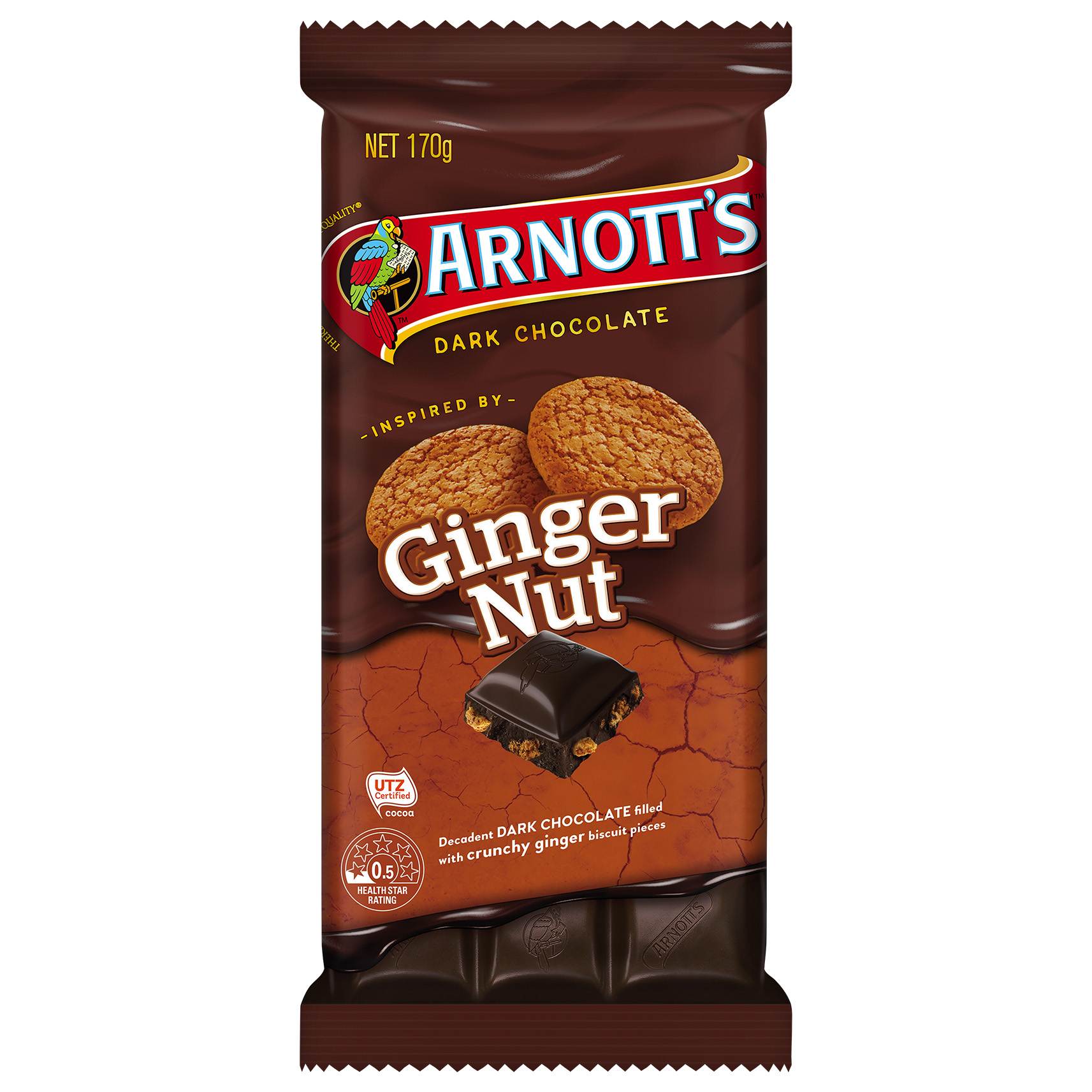 Arnotts_Chocolate_Ginger Nut Dark Chocolate