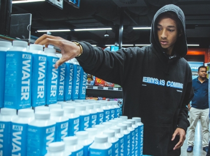 Jaden Smith founded JUST Water, an environmentally-friendly company