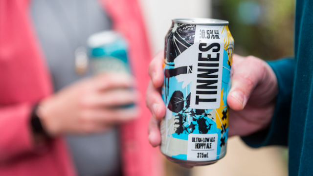 Tinnies low-alcohol beer