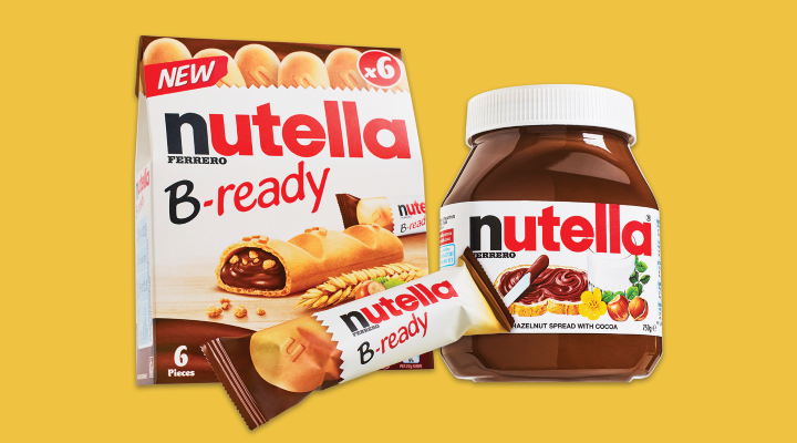 Image of Nutella products