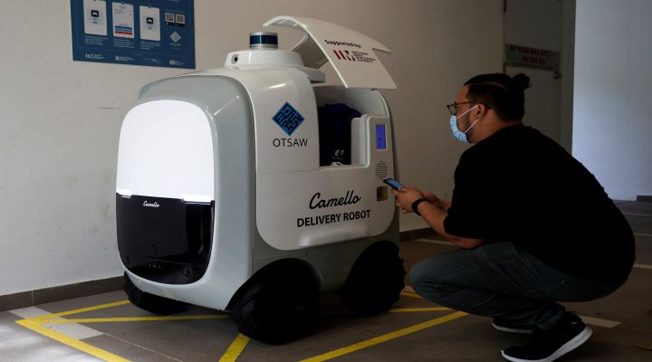 Run out of milk? Robots on call for Singapore home deliveries - Inside FMCG