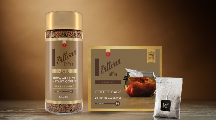 Vittoria Coffee finds favour with first instant coffee in 64-year history
