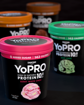 Danone releases high-protein YoPro frozen dessert tubs - Inside FMCG