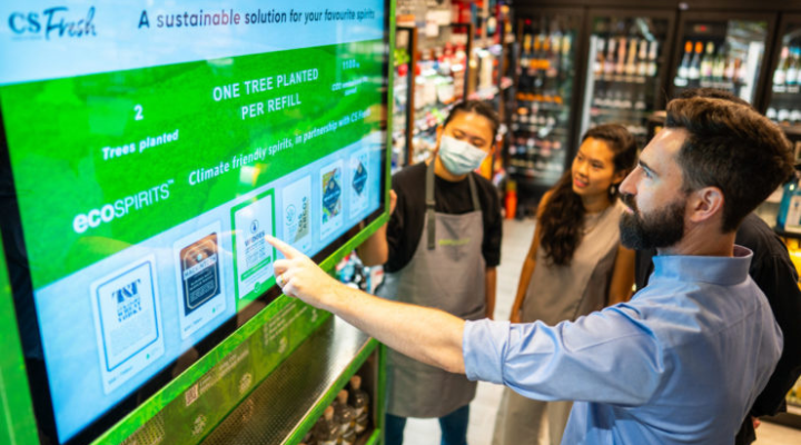 Proof and Company launches spirits refill kiosk in Singapore