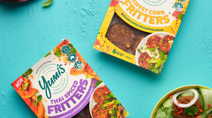 Octo Yumi's launches speedy cafe-style fritters in Coles
