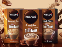 Nescafe and Tim Tam teams up for a biscuit-inspired beverage