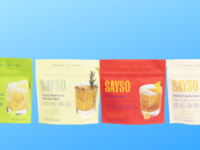 Craft cocktail tea bag innovator Sayso launches new packaging, flavours