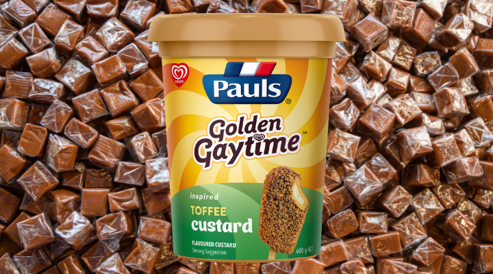Streets and Pauls team up for Golden Gaytime-inspired Toffee Custard