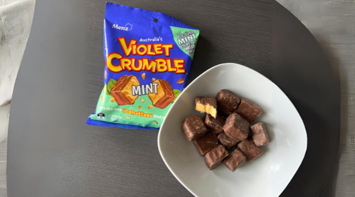 Violet Crumble's Mint Cubes offer a twist on an Australian classic ...