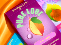 Loving Earth's Pure Love range gets new packaging after 10 years.