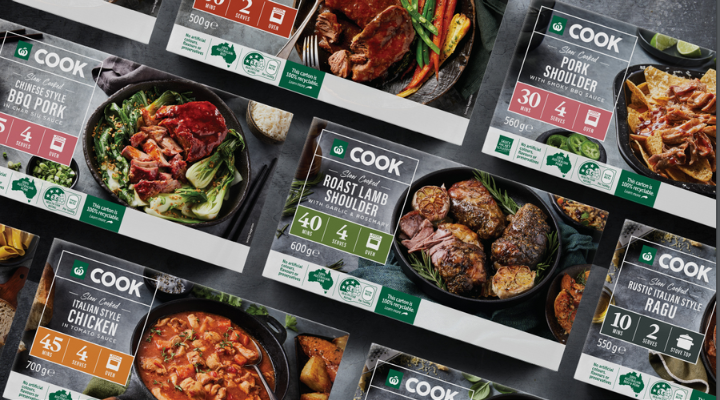 Woolworths adds six new meals in own-brand Cook range