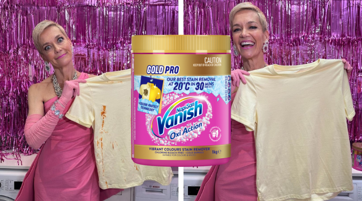 Stain remover Vanish launches new formulation for cold cycles