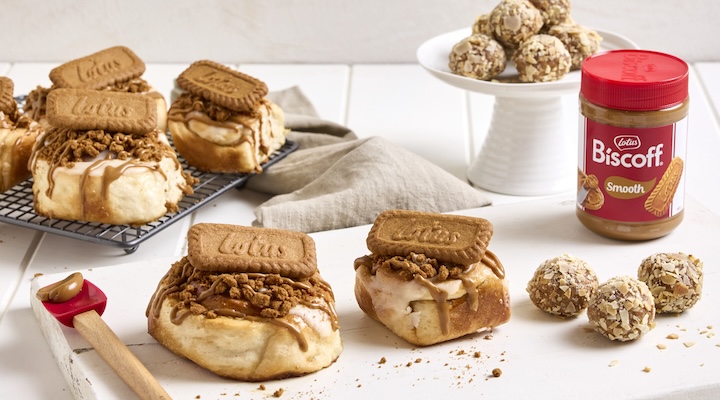 Biscoff Christmas range in Brumby’s Bakery