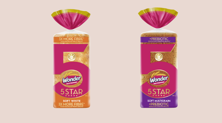 Wonder bread with five-health-star rating