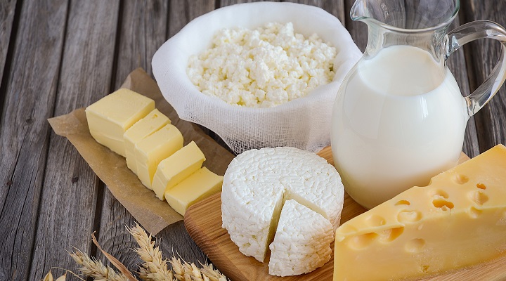 milk, cheese and other dairy products