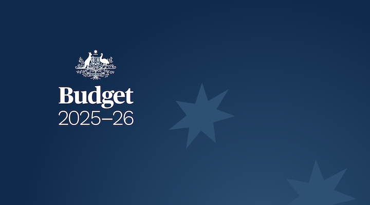 Australian Federal Budget cover 2025-26