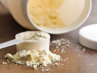 the whey protein in scoop