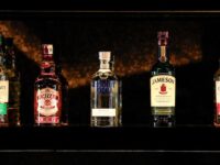 Bottles of Pernod Ricard