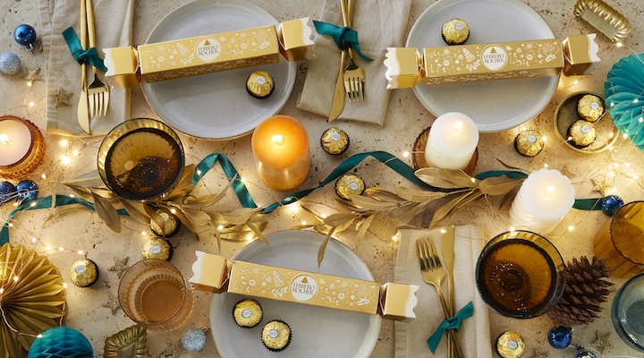 Ferrero Rocher Christmas range.