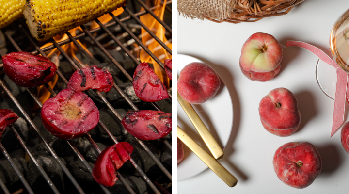 donut peaches and plums