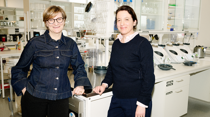 Sofia Ehlde and Caroline Orfila Jenkins at Oatly.