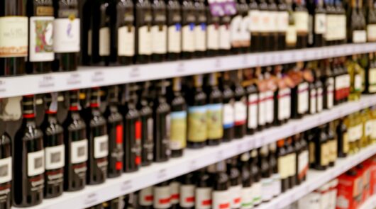 inside a bottle shop