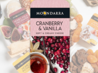Moondarra launches Cranberry & Vanilla Cream Cheese at Woolworths