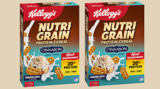 Nutri-Grain and Cinnabon team up on limited-edition cereal